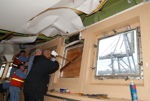 Matson Container Ship Kauai Bridge Damage